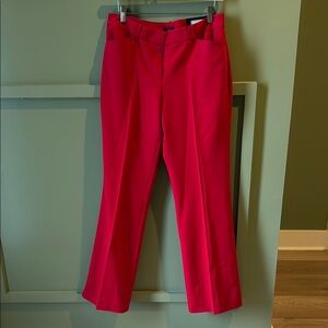 Worthington Red Tailored Trousers for Smart Casual Wear